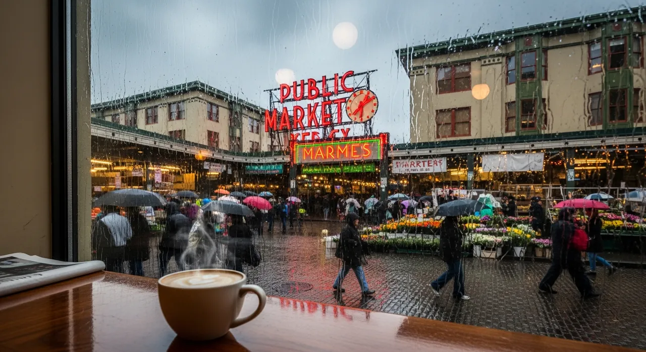 Classic Seattle coffee roastery