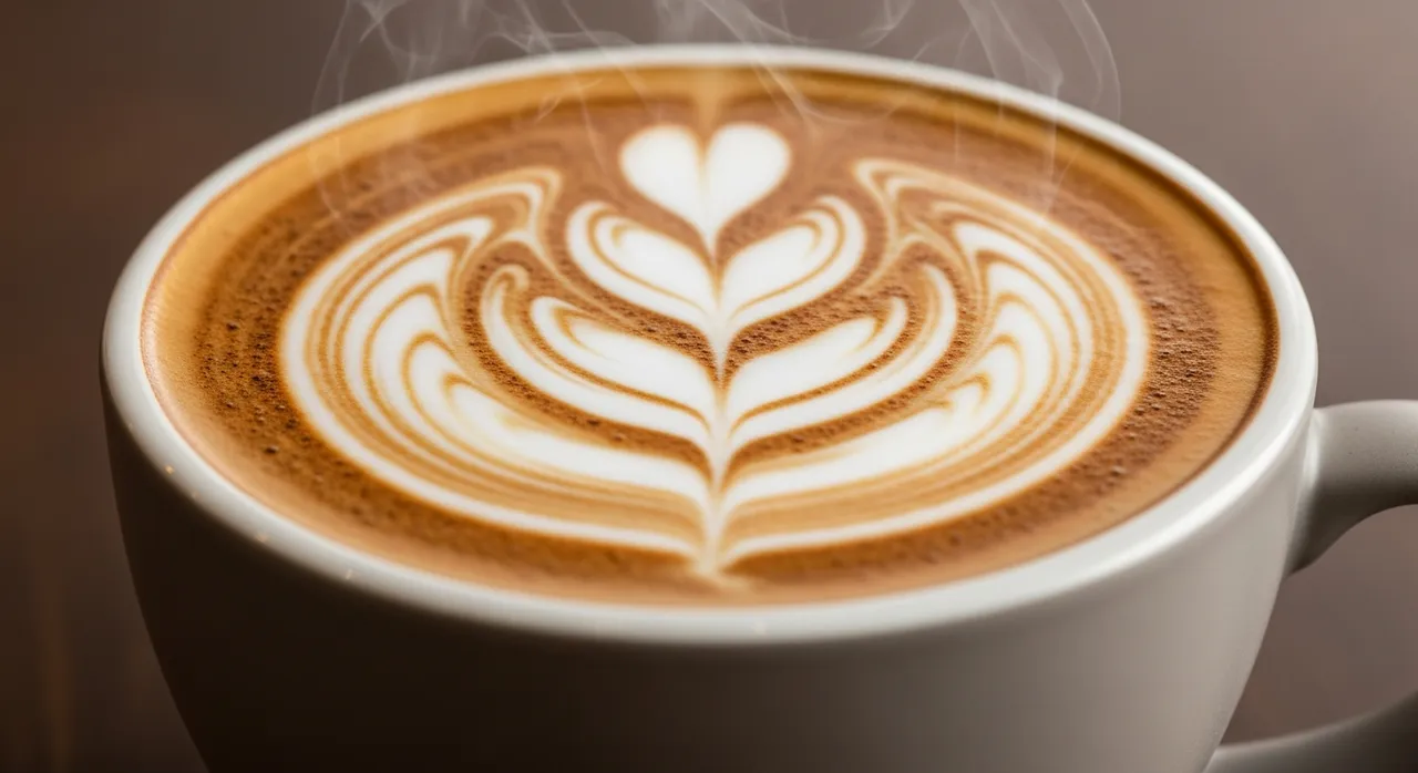 Latte Art Detail